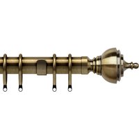 Vienna 28mm Curtain Poles Antique Brass